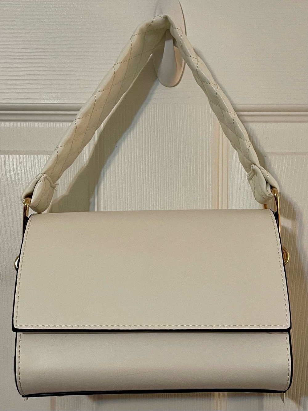 NWT CATO Classic White Top-Handle Women's Crossbody Bag